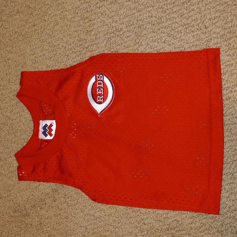 Infant boy's, 12m, red, Cincinnati Reds sports jersey